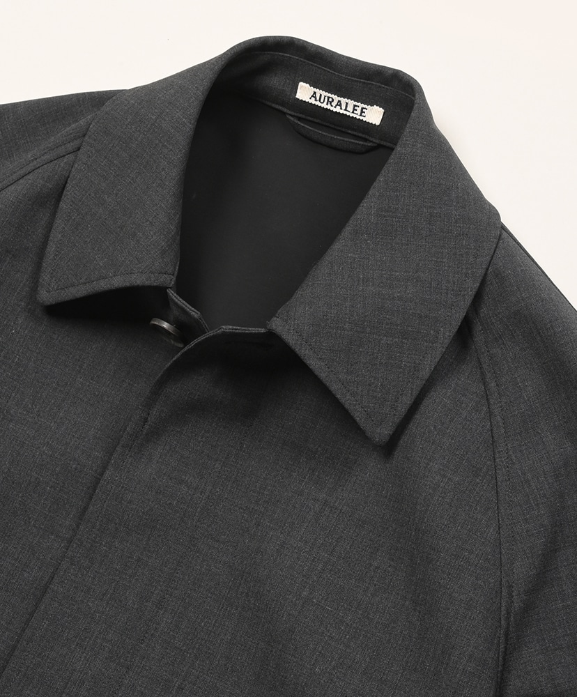 Bonded Tropical Wool Short Coat Top Charcoal/トップチャコール 3(MEN)