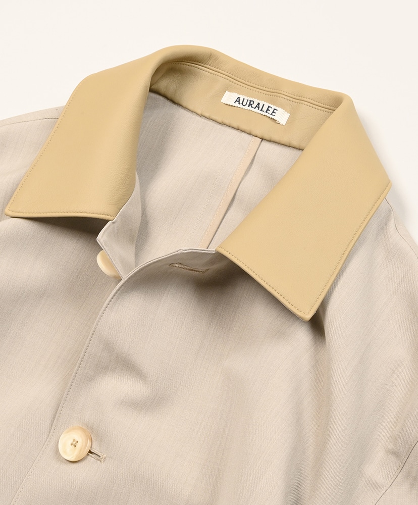 Wool Max Canvas Coat Top Gray Beige/トップグレーベージュ 3(MEN)