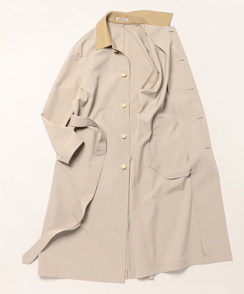 Wool Max Canvas Coat Top Gray Beige/トップグレーベージュ 3(MEN)