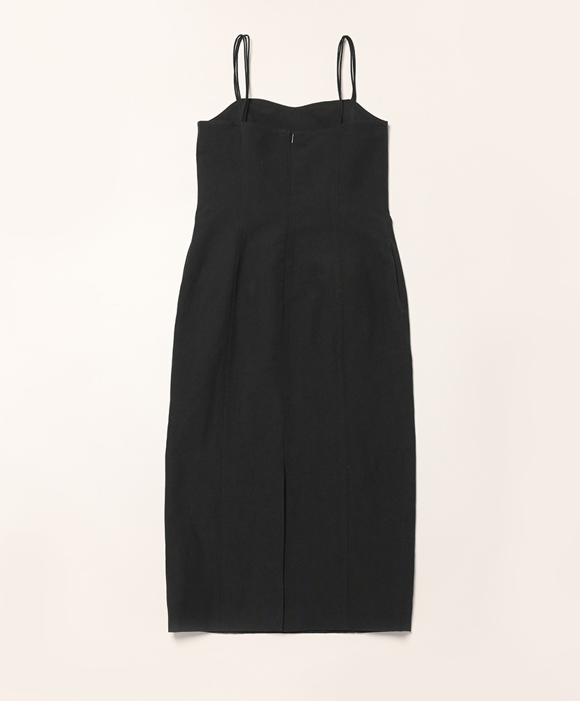 Wool Cotton Linen OX Camisole Dress Black/ブラック 1(WOMEN)