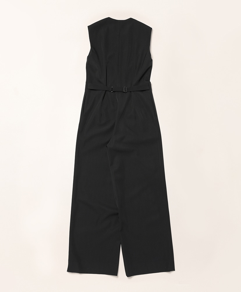 Light Wool Max Gabardine Jumpsuit Top Black/トップブラック 0(WOMEN)