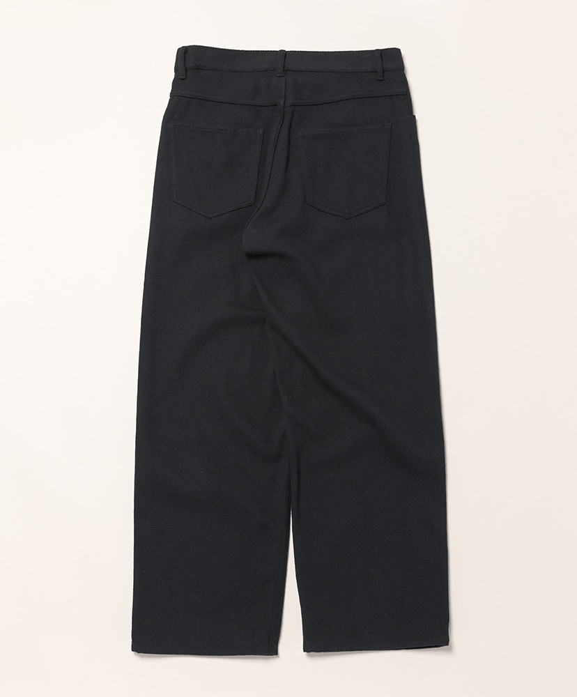 Silk Nep Denim 5P Wide Pants Black/ブラック 3(MEN)