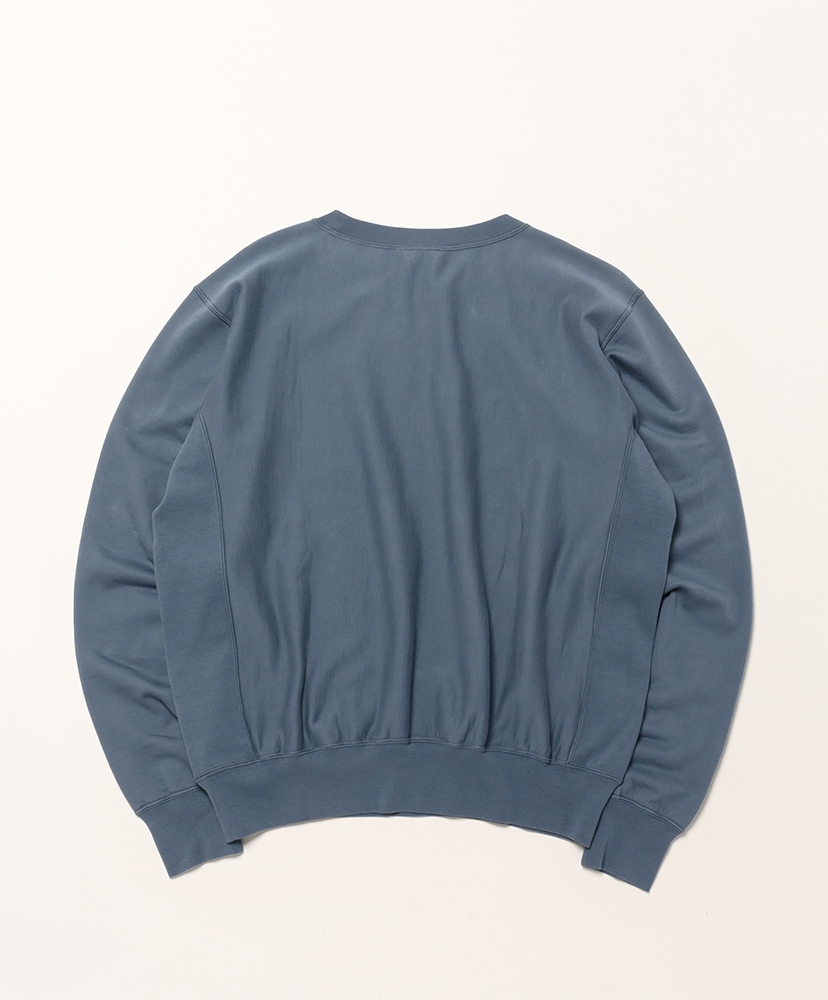 Elastic High Gauge Sweat P/O Dusty Blue/ダスティーブルー 3(MEN)