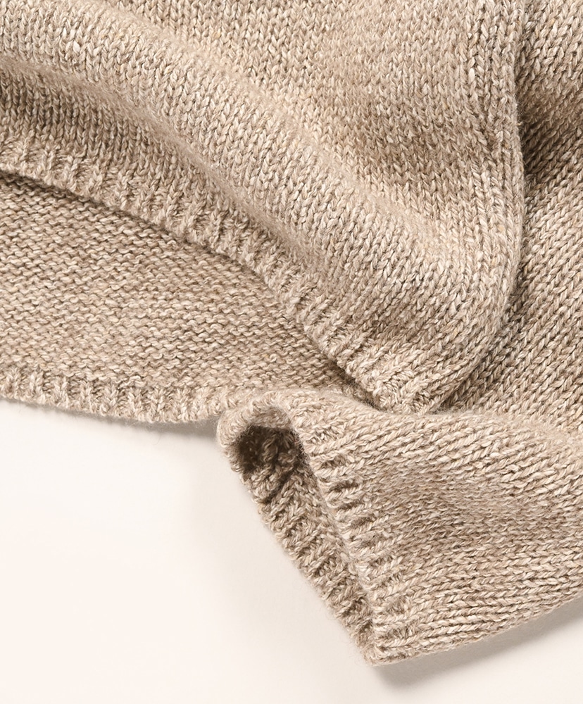 Cashmere Silk Melange Knit P/O Mix Beige/ミックスベージュ 3(MEN)