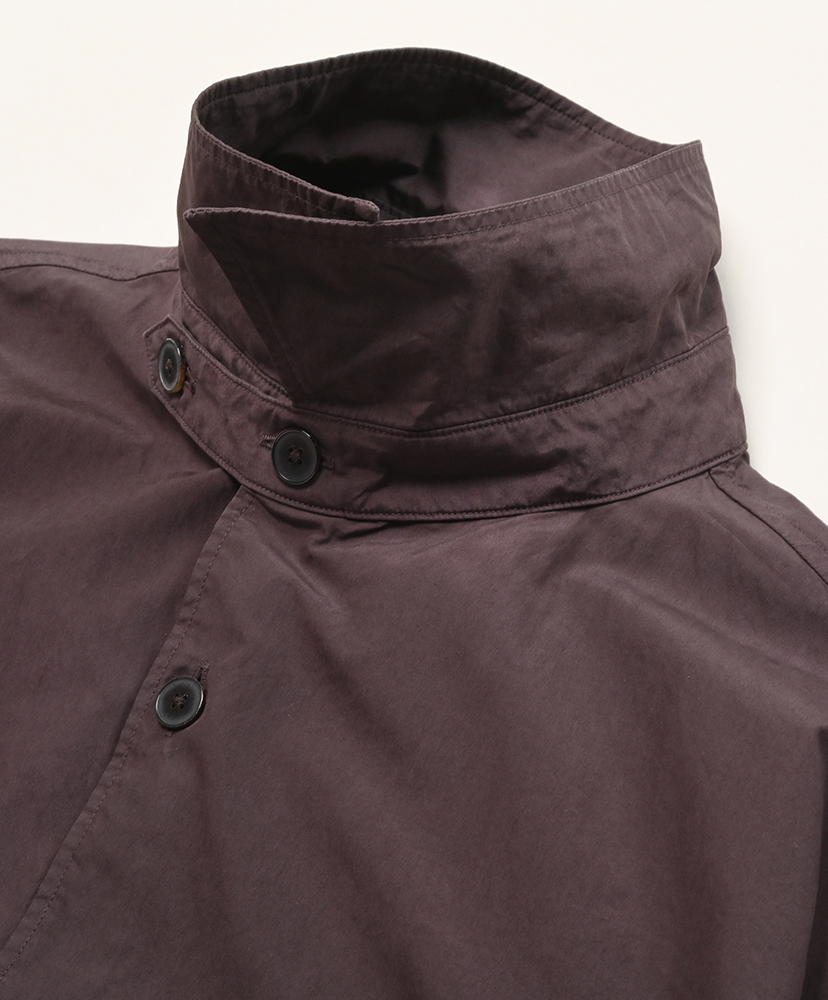Garment-Dyed Finx Shuttle Weather Shirt Dark Brown/ダークブラウン 3(MEN)
