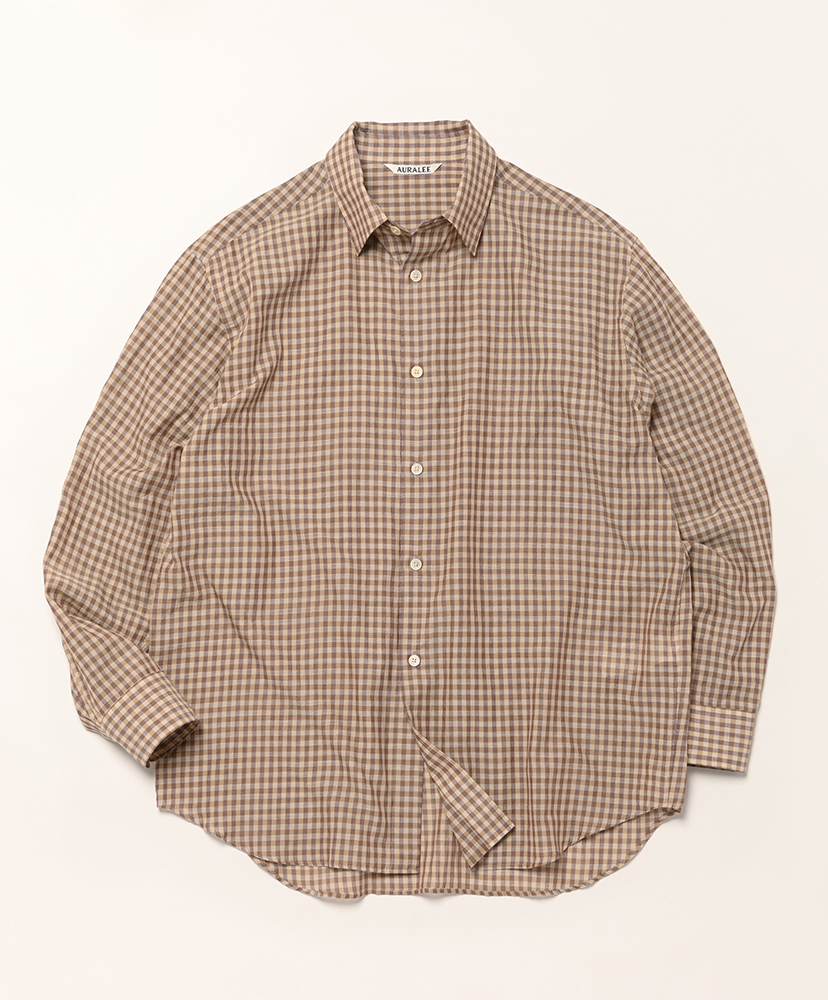 Brown Gingham Check/ブラウンギンガムチェック