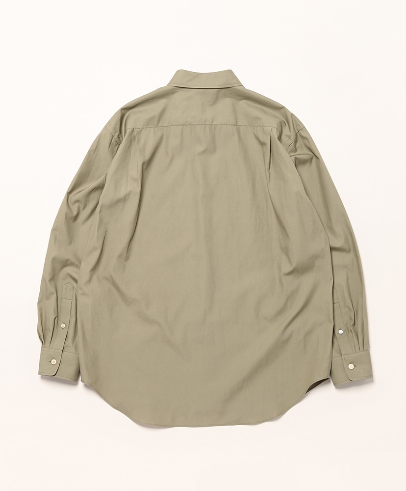 Washed Finx Twill Shirt Olive/オリーブ 0(WOMEN)