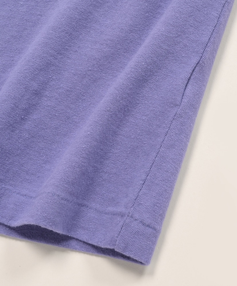 Brushed Organic Cotton Jersey Tee Light Purple/ライトパープル 3(MEN)