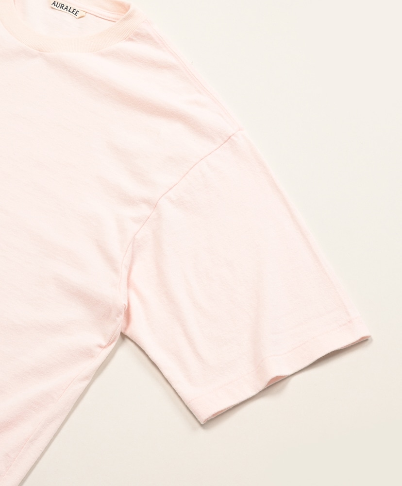 Brushed Organic Cotton Jersey Tee Pale Pink/ペールピンク 3(MEN)
