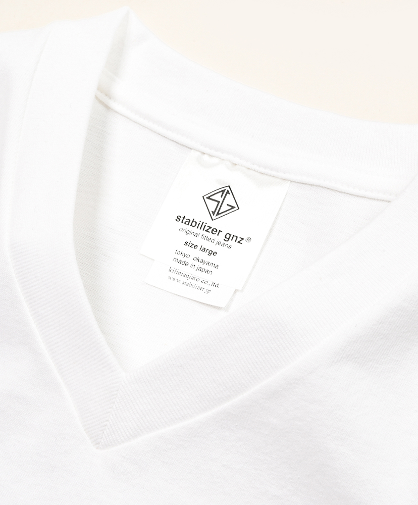 Lot.3-10 V-Neck T-Shirt White/ホワイト L(MEN)