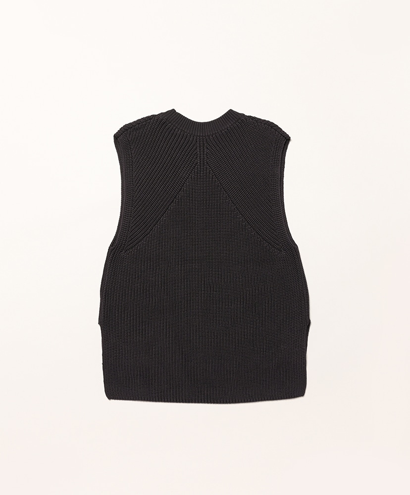 Women Signature Crew Neck Vest Sepia Brown/セピアブラウン 1(WOMEN)