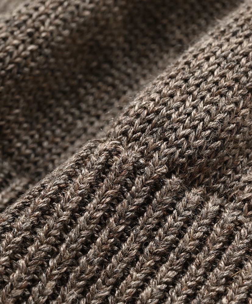 Women's Washed High Count Linen Skipper Brown/ブラウン 1(WOMEN)