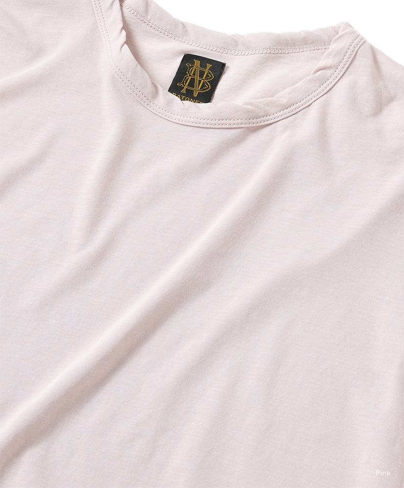 Women Shiffon T-Shirt (Compact) Pink/ピンク F(WOMEN)