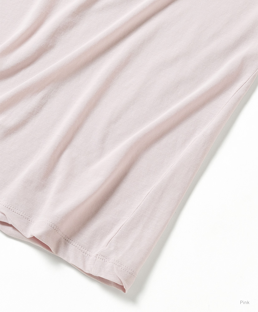 Women Shiffon T-Shirt (Compact) Pink/ピンク F(WOMEN)