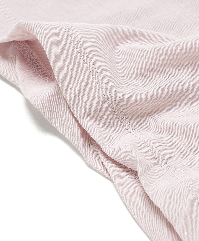 Women Shiffon T-Shirt (Compact) Pink/ピンク F(WOMEN)