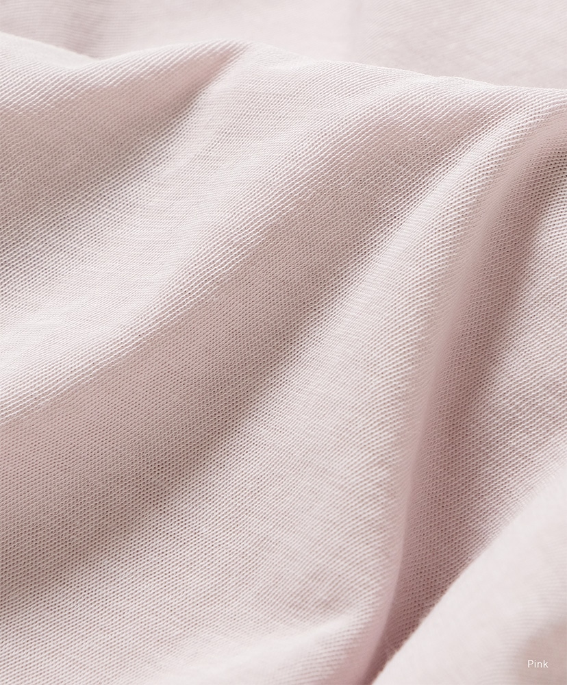 Women Shiffon T-Shirt (Compact) Pink/ピンク F(WOMEN)