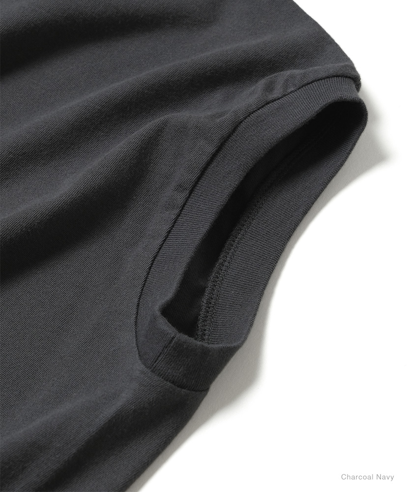 Women Meriyasu No Sleeve T-Shirt (Pack) Charcoal Navy/チャコールネイビー F(WOMEN)