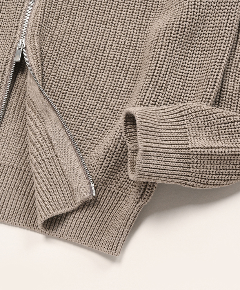 Men Signature Drivers Knit (Cotton) Beige/ベージュ 1(MEN)