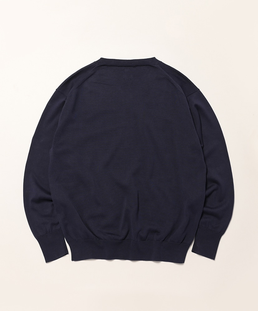 Men Caribbean Seaisland Cotton V Neck Navy/ネイビー 1(MEN)