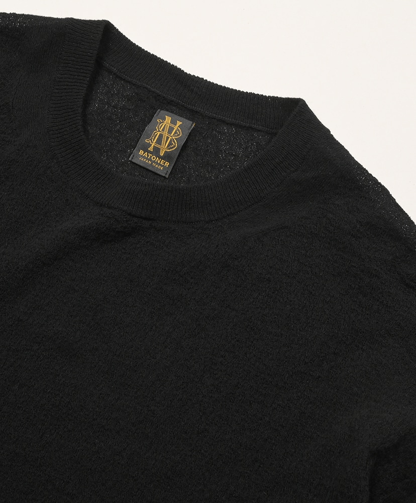 Men's Amundsen Crew Neck Long Sleeve Black/ブラック 1(MEN)