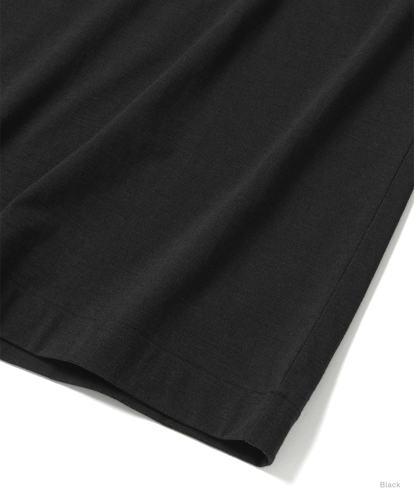Men Slub Sleeping T-Shirt Black/ブラック 2(MEN)