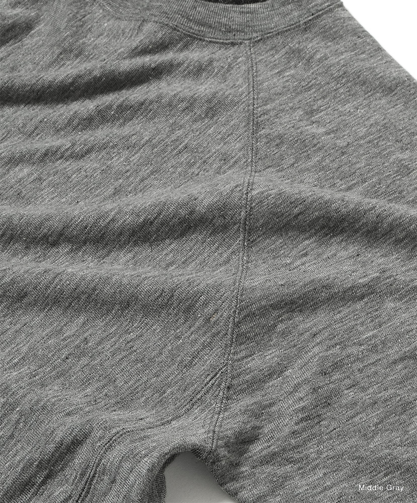 Men Belgian Linen Urake Short Sleeve Middle Gray/ミドルグレー 2(MEN)