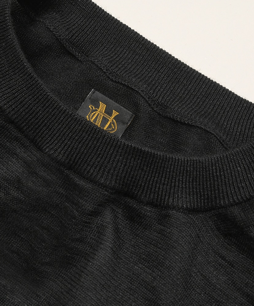 Men Choma Crew Neck Black/ブラック 1(MEN)