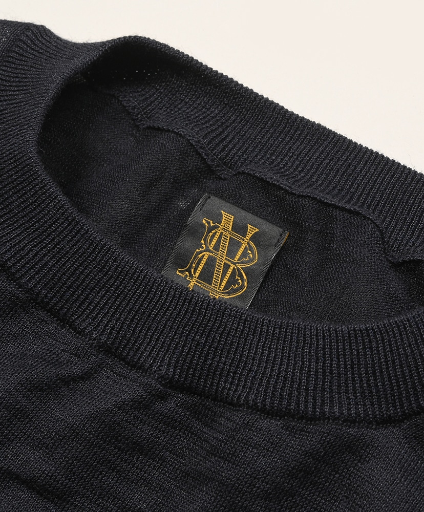 Men Choma Crew Neck Navy/ネイビー 1(MEN)