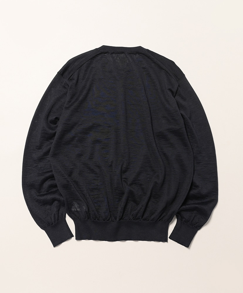 Men Choma Crew Neck Navy/ネイビー 1(MEN)