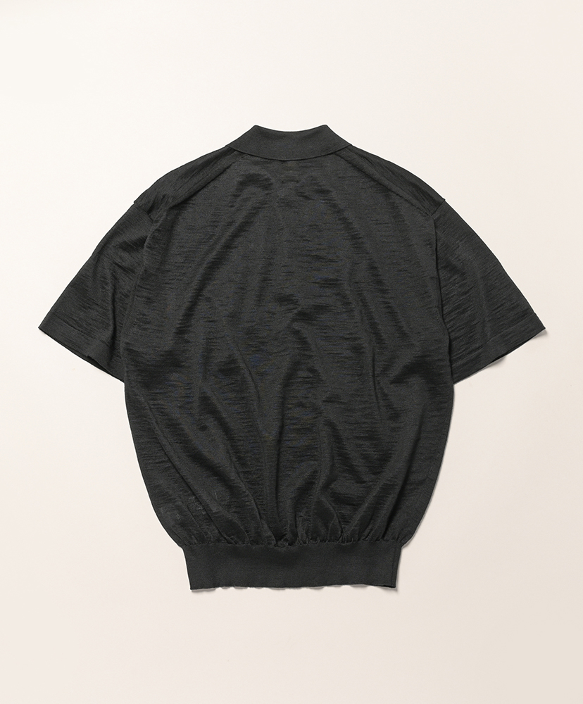 Men Choma Polo Short Sleeve Black/ブラック 1(MEN)