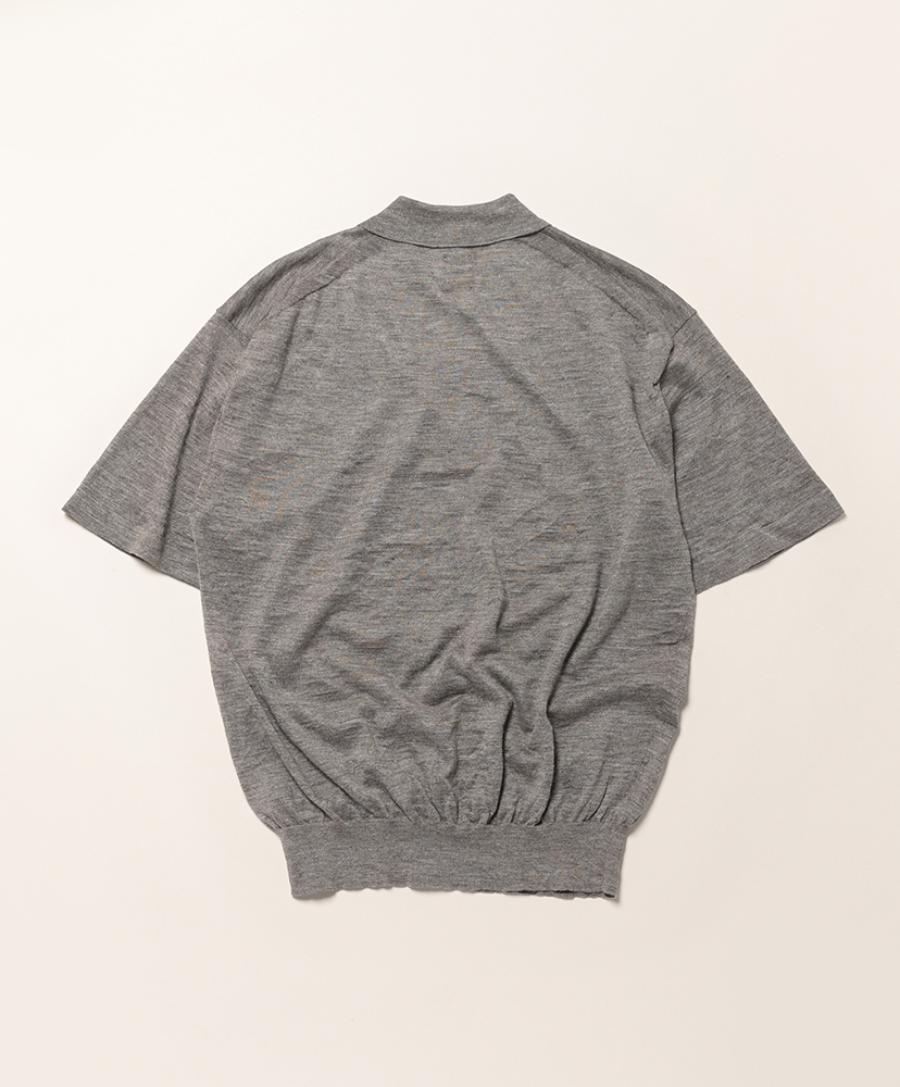 Men Choma Polo Short Sleeve Greige/グレージュ 1(MEN)