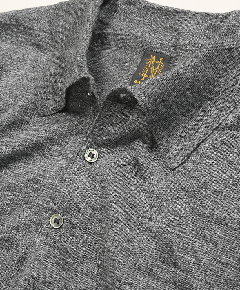 Men Choma Polo Short Sleeve Gray/グレー 2(MEN)