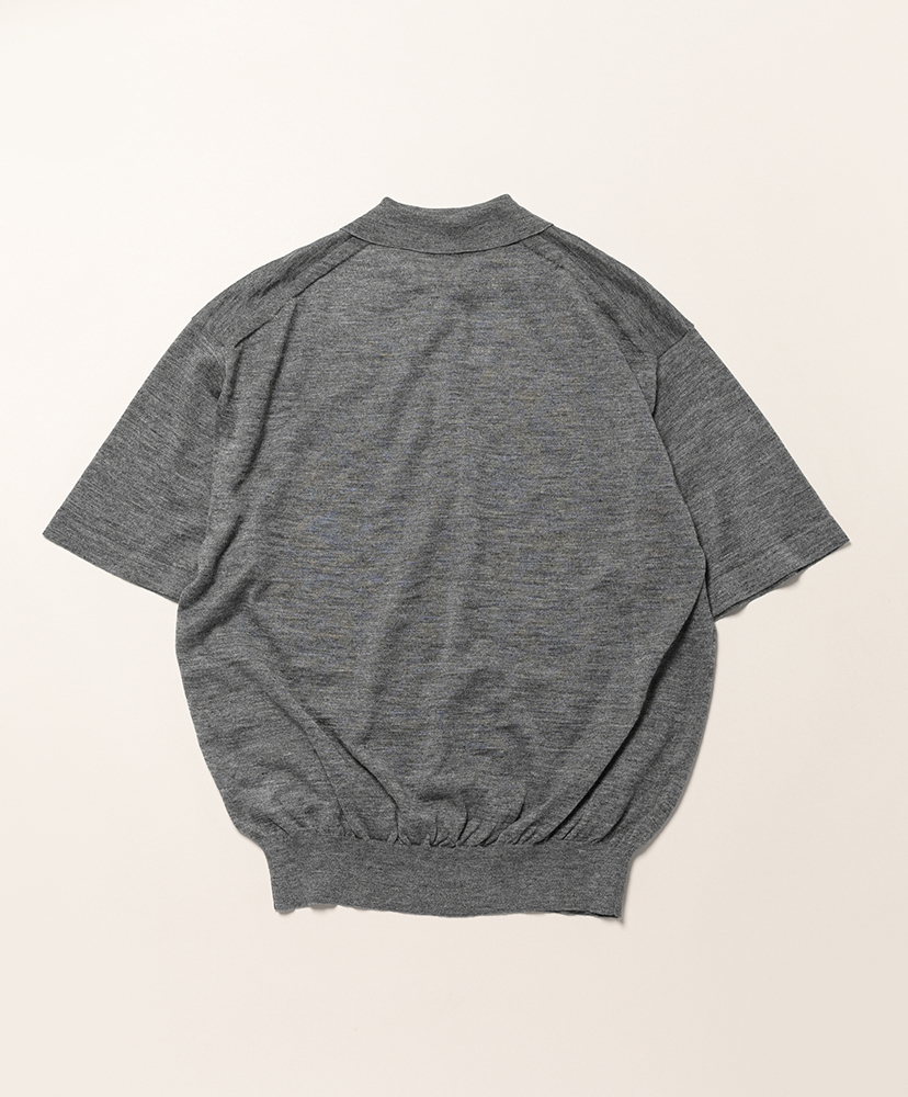 Men Choma Polo Short Sleeve Gray/グレー 2(MEN)