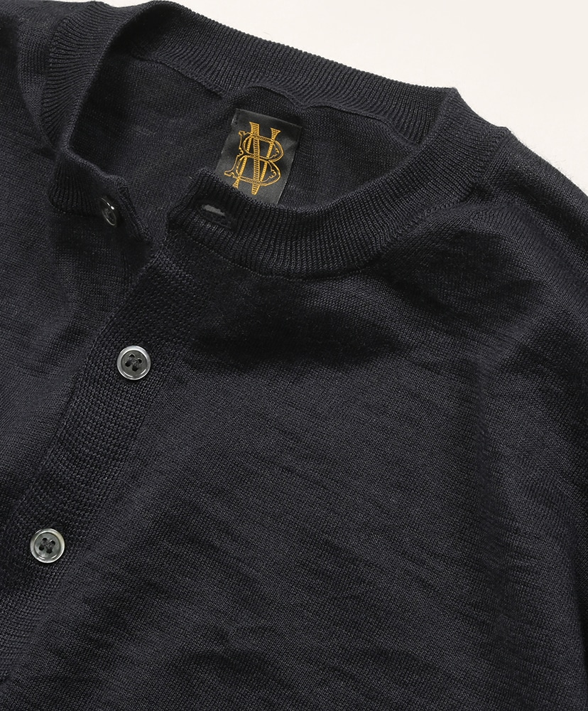 Men Choma Henley Neck Short Sleeve Navy/ネイビー 1(MEN)