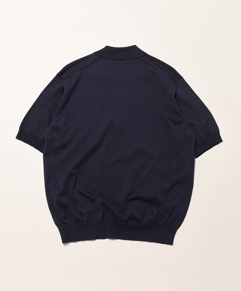 Men Caribbean Seaisland Cotton Polo Short Sleeve Navy/ネイビー 2(MEN)