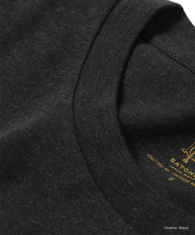 Men Meriyasu T-shirt Light (Pack) Heather Black/ヘザーブラック 1(MEN)