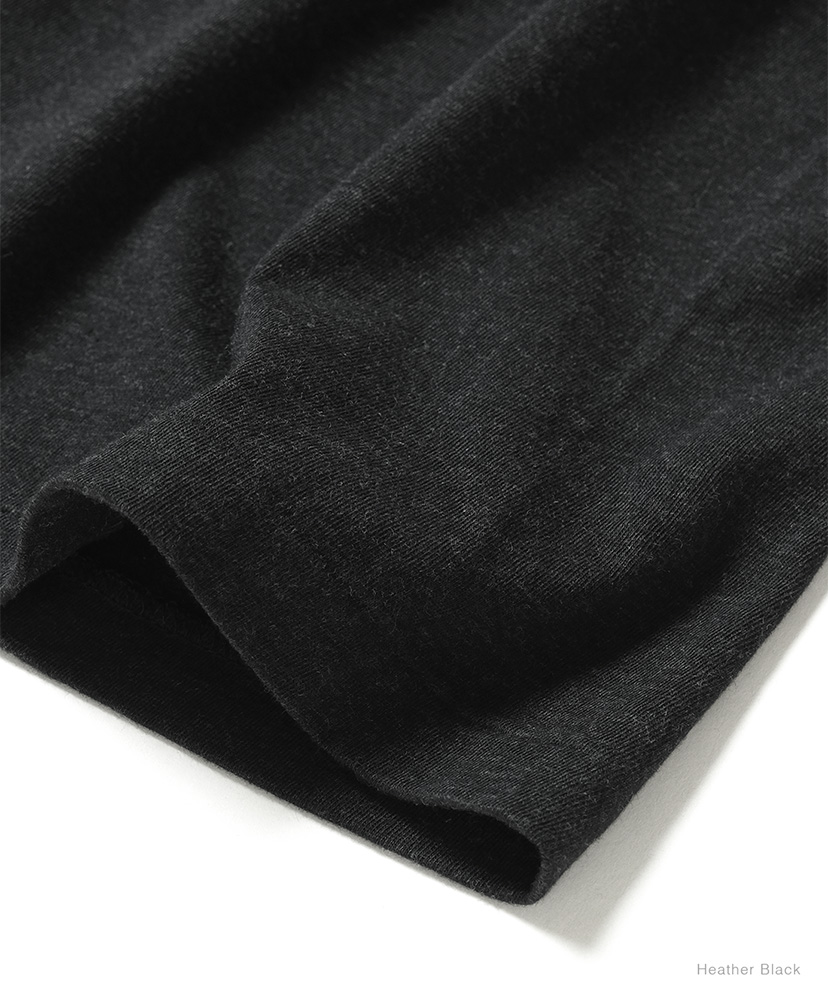 Men Meriyasu T-shirt Light (Pack) Heather Black/ヘザーブラック 1(MEN)