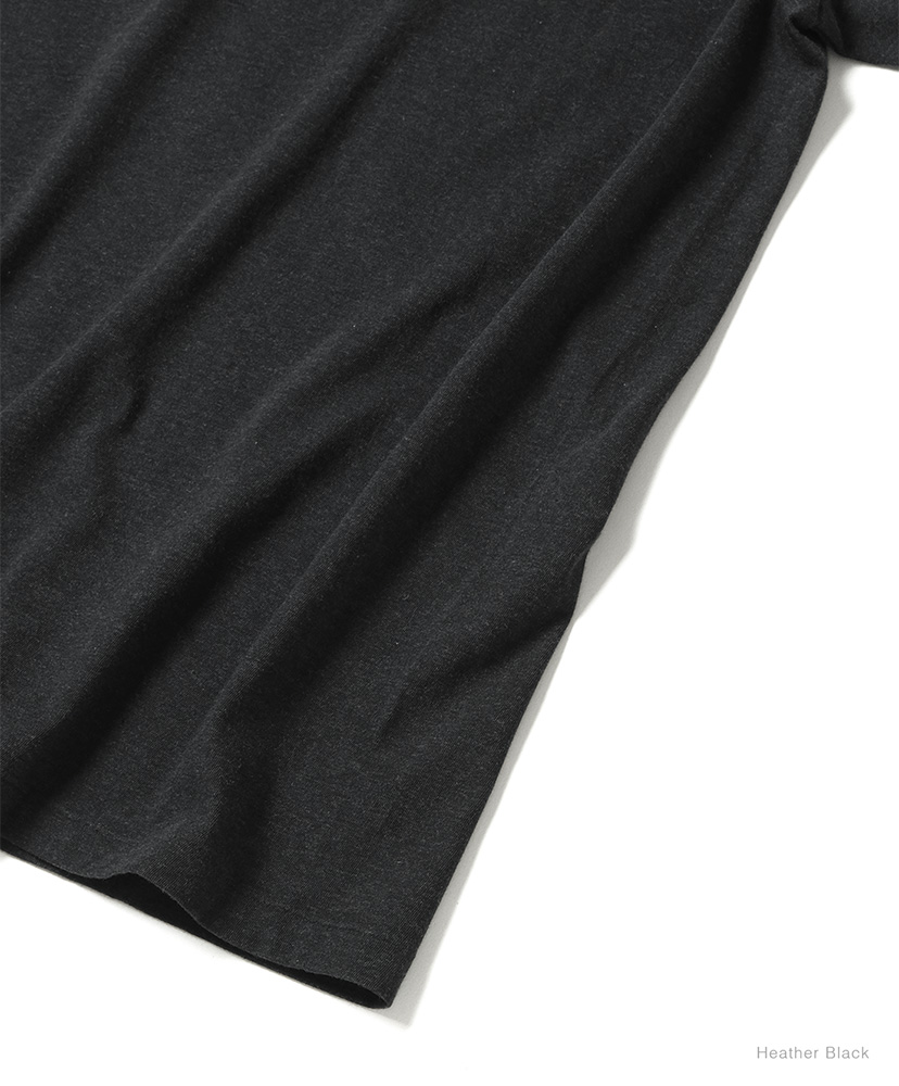 Men Meriyasu T-shirt Light (Pack) Heather Black/ヘザーブラック 1(MEN)