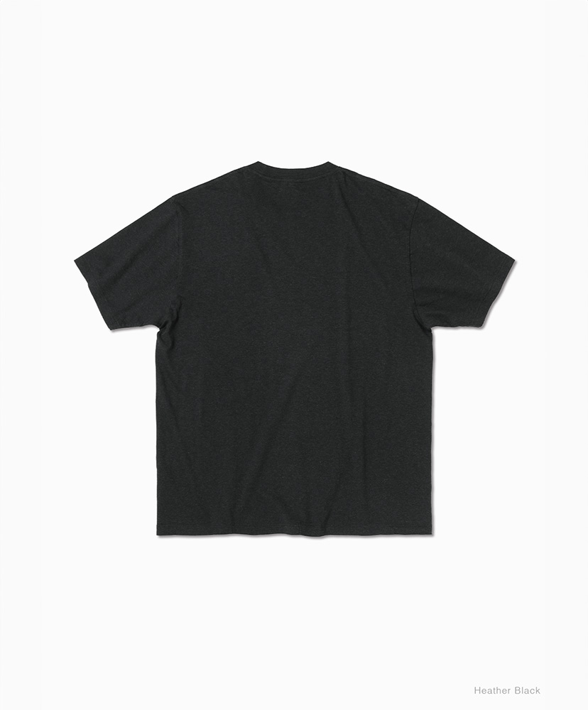 Men Meriyasu T-shirt Light (Pack) Heather Black/ヘザーブラック 1(MEN)