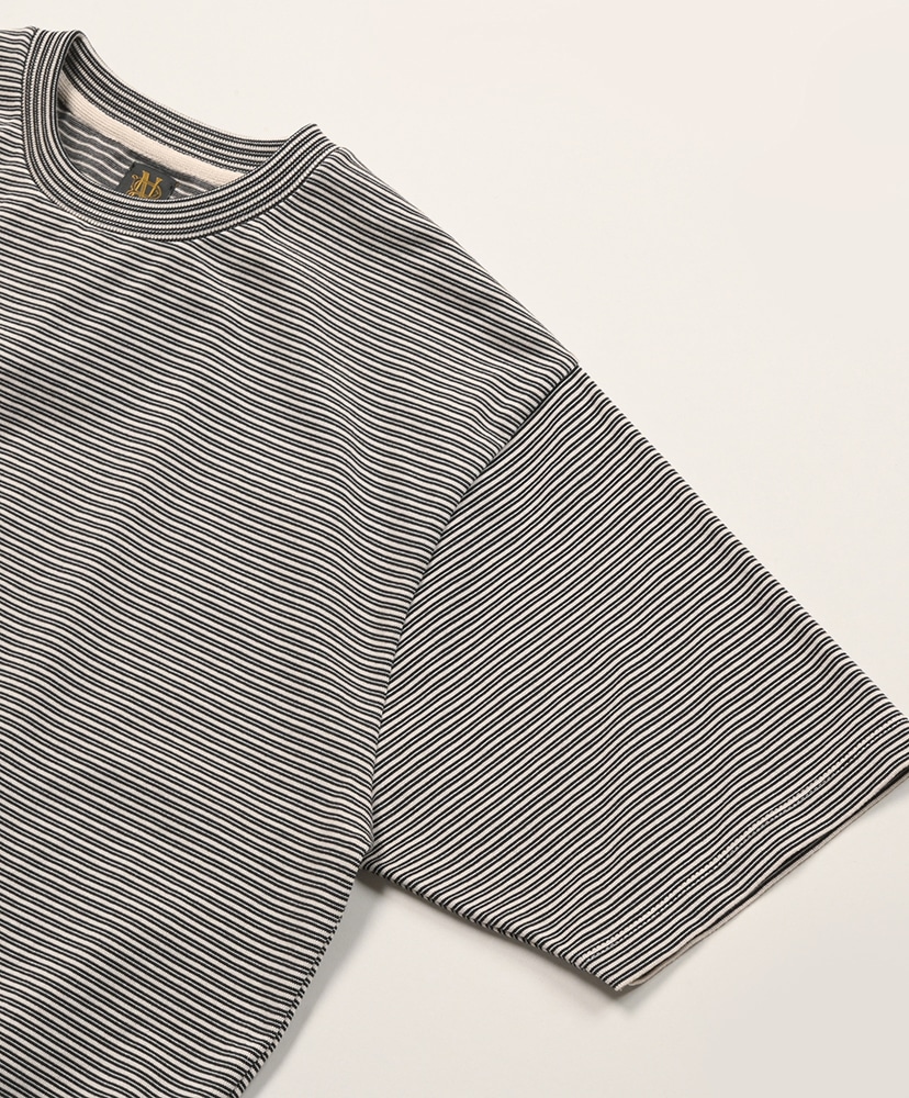 Men Browsing T-Shirt Beige×Black/ベージュ×ブラック 1(MEN)