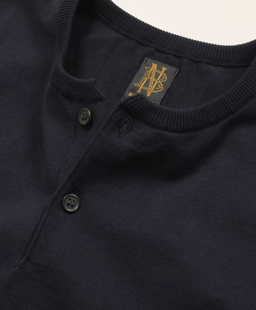 Men Browsing Henley Neck T-Shirt Navy/ネイビー 1(MEN)