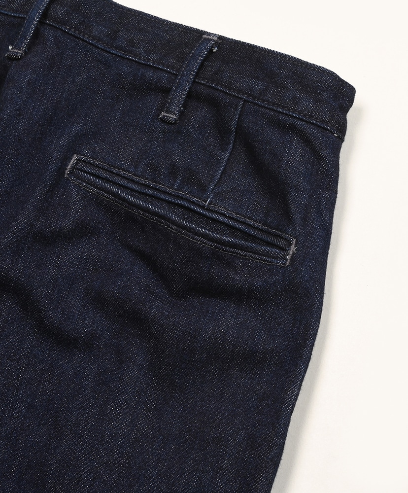 One Tuck Denim Trousers (One Wash) Indigo/インディゴ 0(WOMEN)