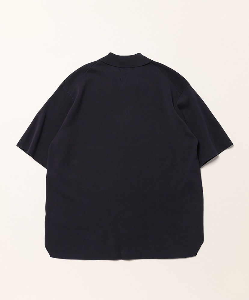 32G Smooth Knit Polo Short Sleeve Navy/ネイビー 2(MEN)