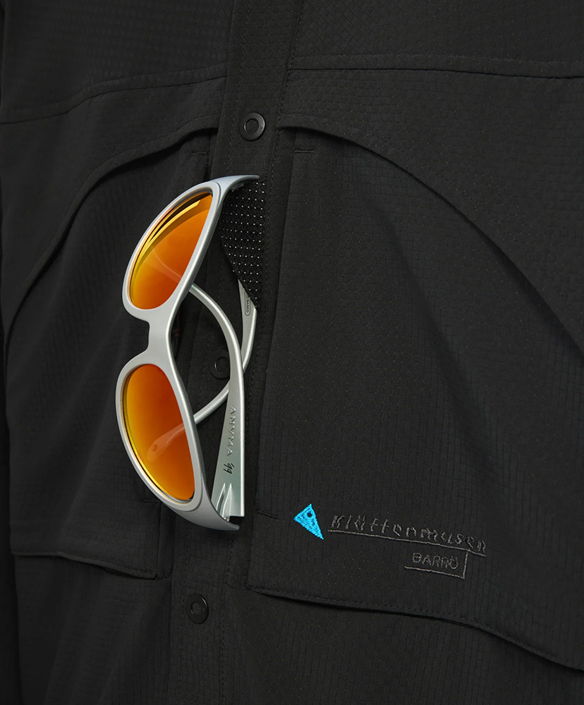 Barro LS Shirt M's Black/ブラック L(MEN)