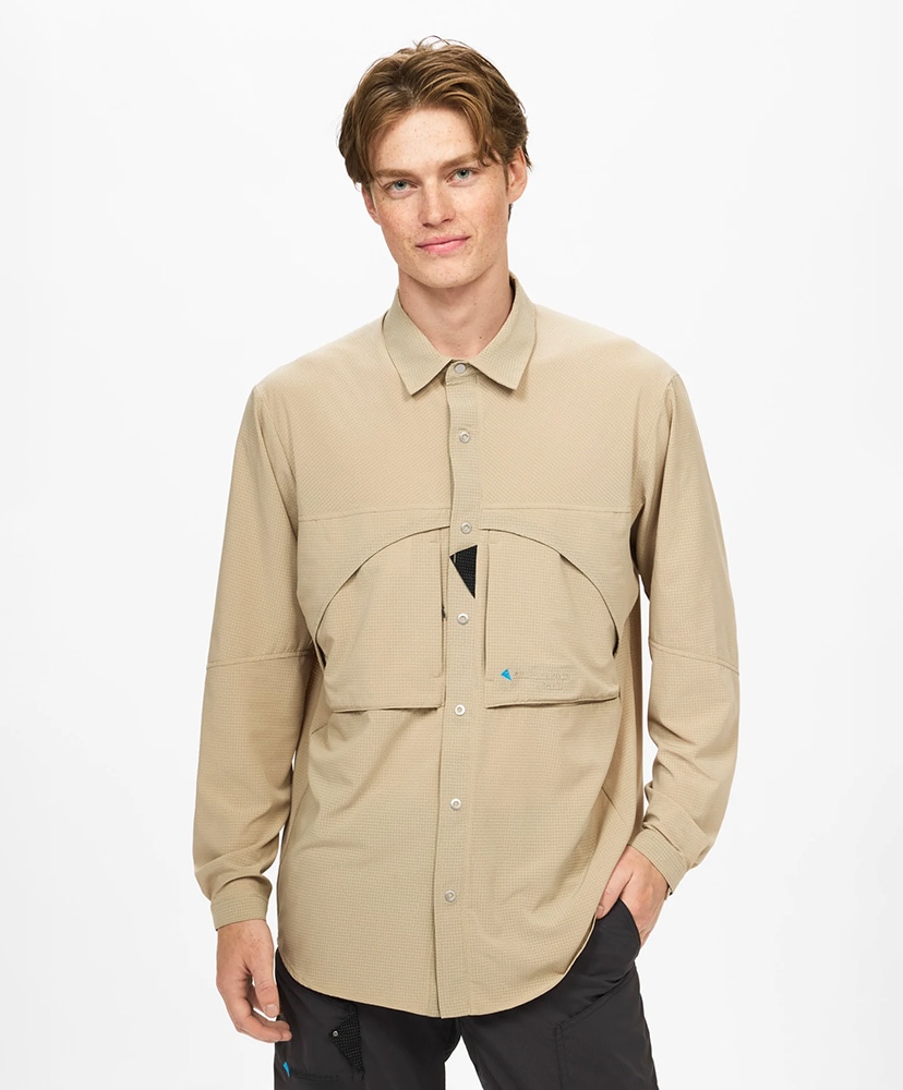 Barro LS Shirt M's Dune/ドゥーン L(MEN)