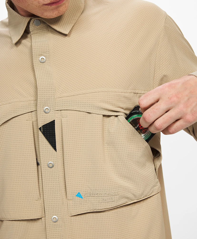 Barro LS Shirt M's Dune/ドゥーン L(MEN)