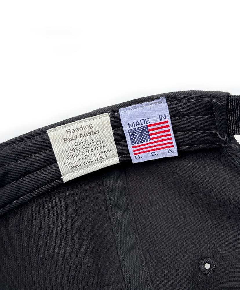 Semi Long Brim Cap "RPA" - Cotton Twill Black/ブラック FREE