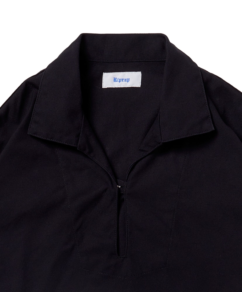 Fisherman Smock (10oz Selvedge Duck) Black/ブラック L(MEN)