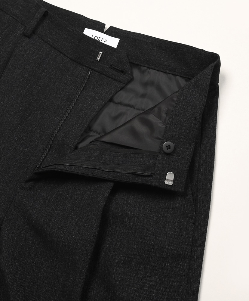 LF W/C CNVS TUCK CLT Dk.Gray/ダークグレー 0(WOMEN)