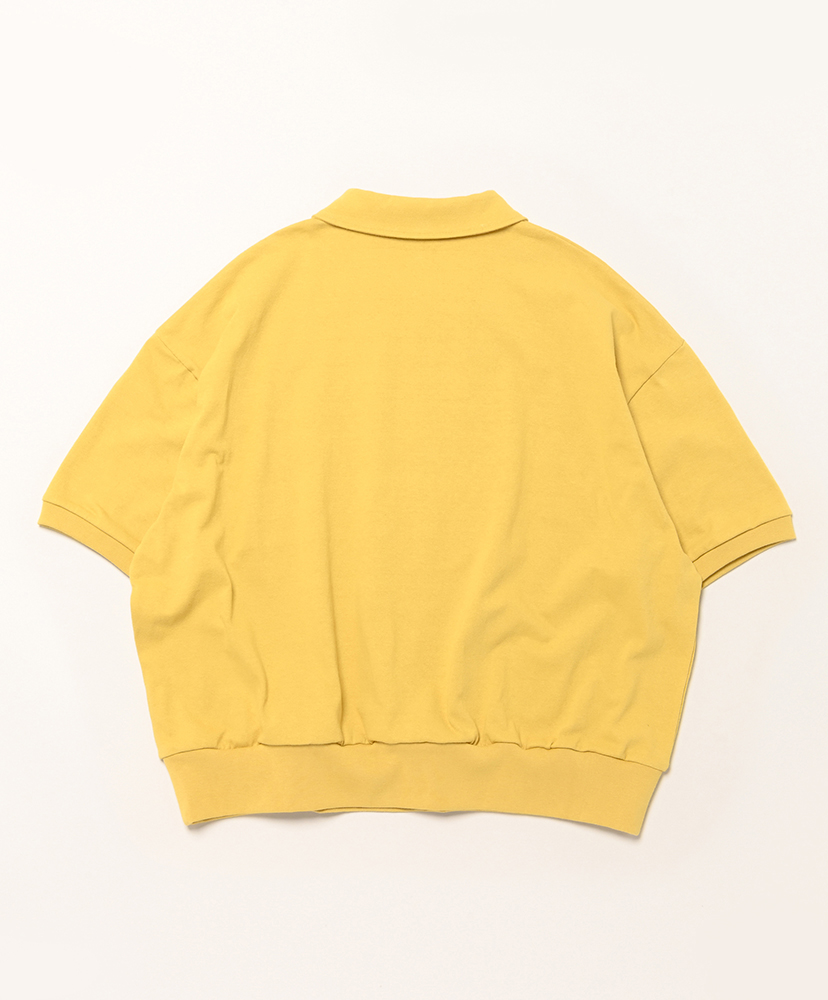 Half Zip Jersey Short Sleeve Yellow/イエロー 2(MEN)
